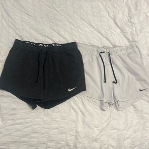 Nike basketball shorts (2 - pairs) size medium